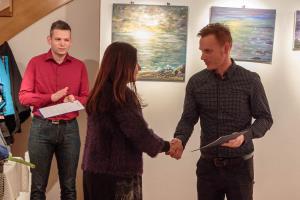 Otvoritev razstave Neve Pavlin 4